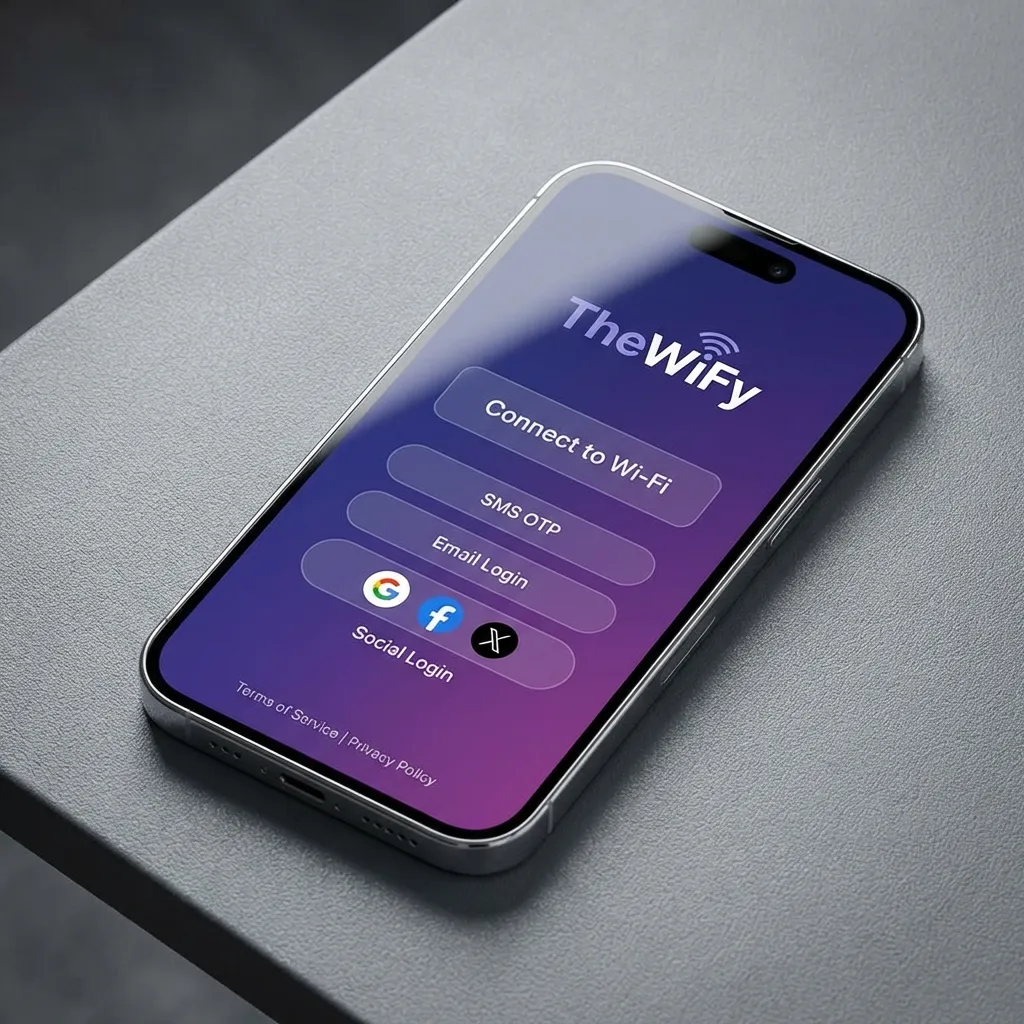 Mobile captive portal experience